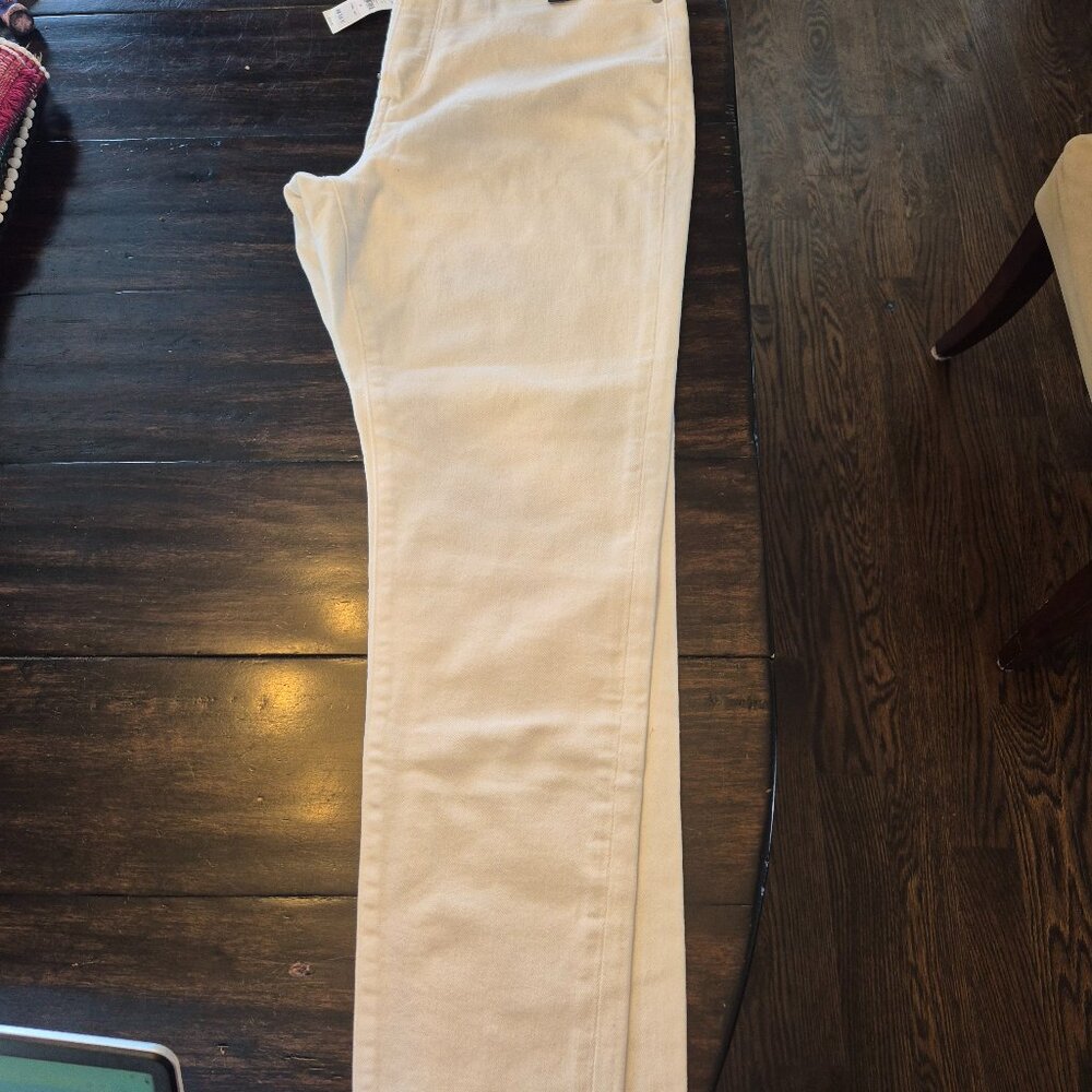 White jeans